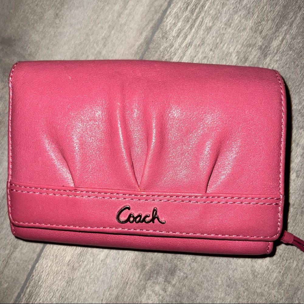 Coach wallet - pink